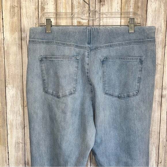 Soft Surroundings Ultimate Soft Pull On Snap Leg Jeans - Picture 6 of 6